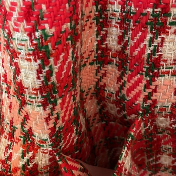 Seventy Sergio Tegon Pink Red Tweed Blazer - Picture 10 of 14